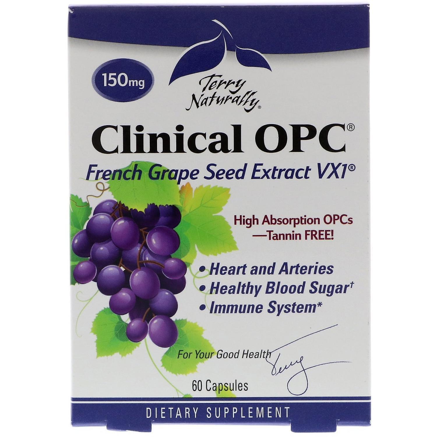 Terry Naturally, Clinical OPC, 150 mg , 60 Capsules