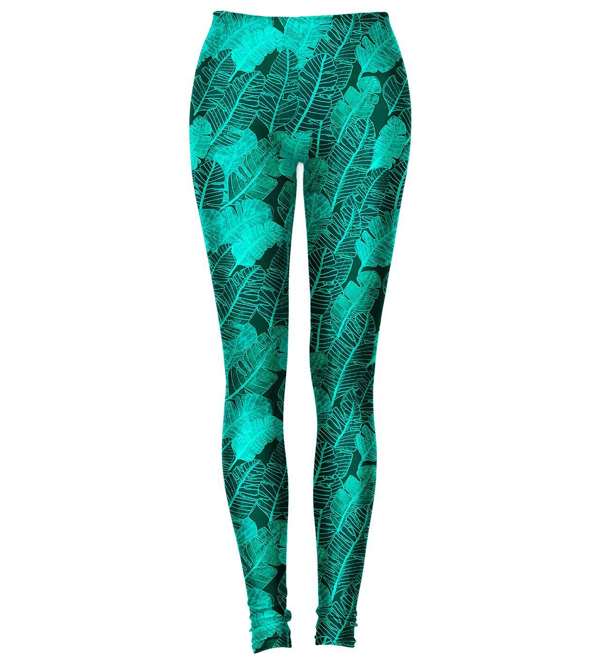 Mr Gugu & Miss Go Mr. Gugu Miss Go Tropical leaves leggings XS