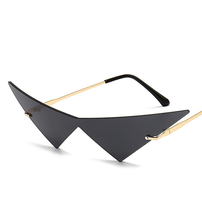 Cytlv Anime Tengen Toppa Gurren-lagann Kamina Cosplay Glasses Fashion Triangle Sunglasses Eyewear Halloween Props black