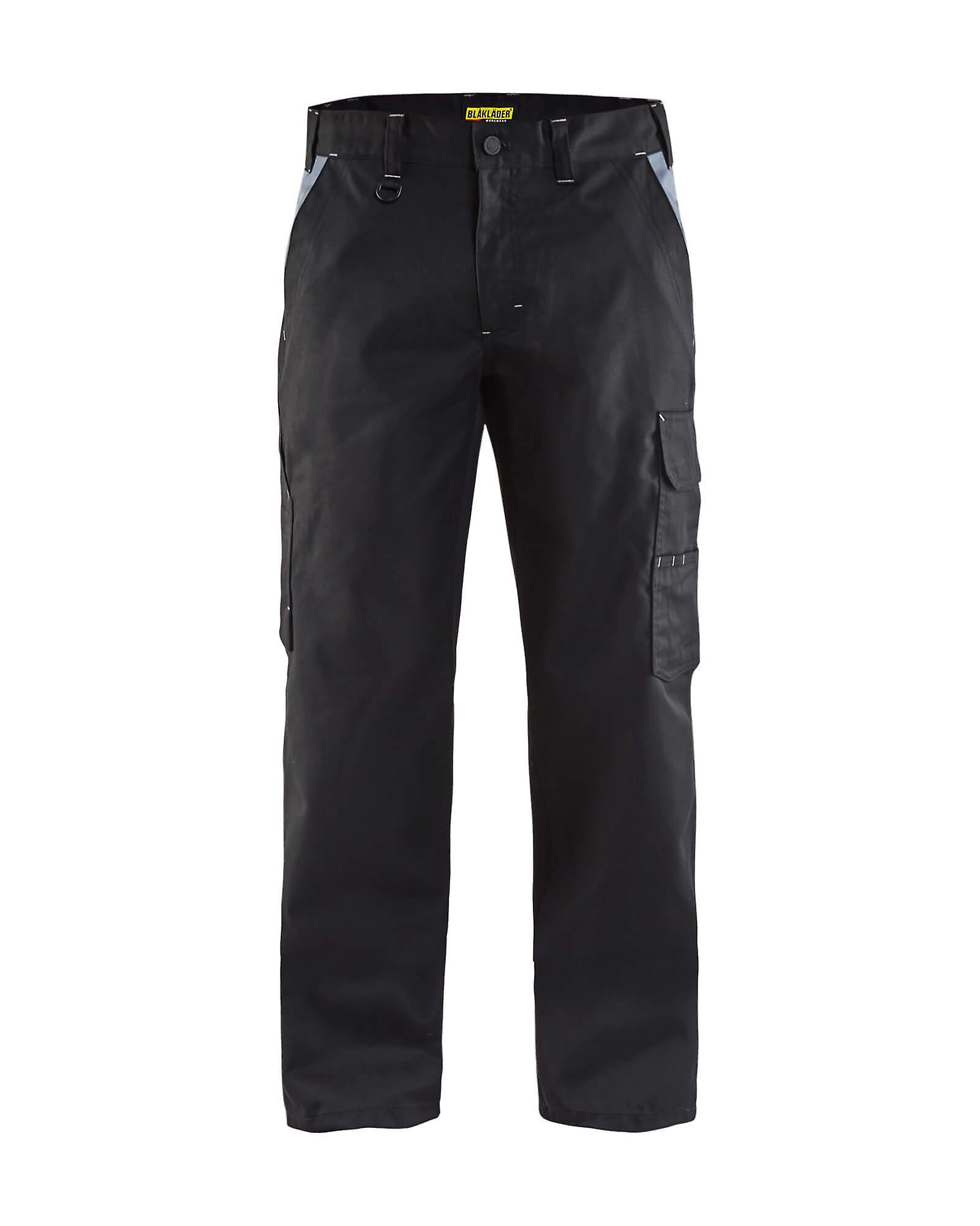 Blaklader 1404 industry work trousers - mens (14041210) Black/grey