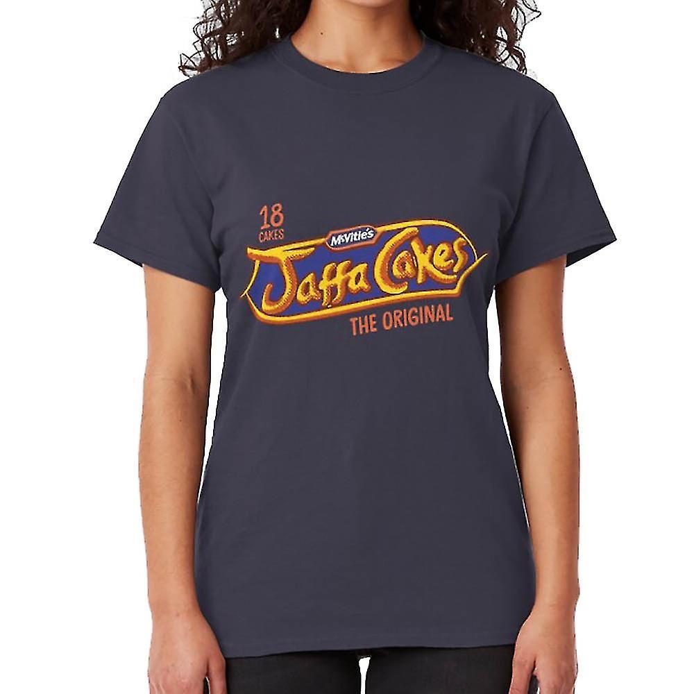 Gildan British McVitie's Jaffa Cakes design T-shirt navy M