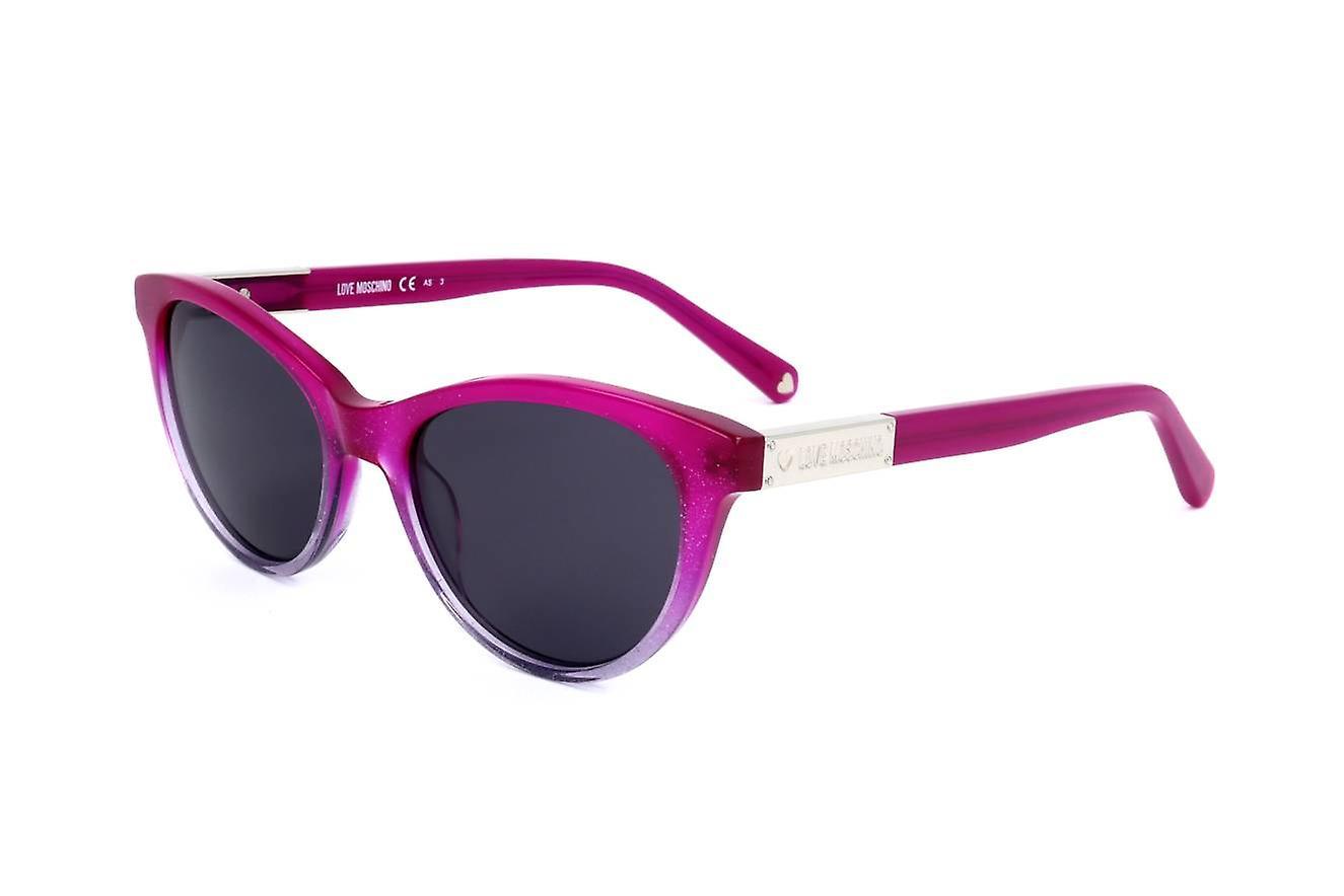 Sunglasses Love Moschino MOL026/S MU1 FUCHSIA 53/18/140 WOMAN Pink 53 mm