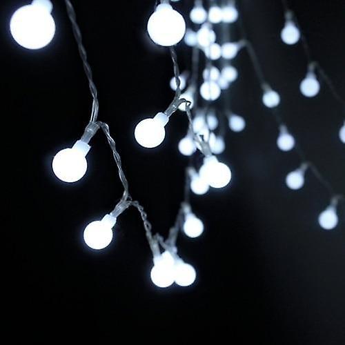 Slowmoose Led Ball String Battery Powered Light - Waterproof For Christmas Tree White 6M 40LEDS