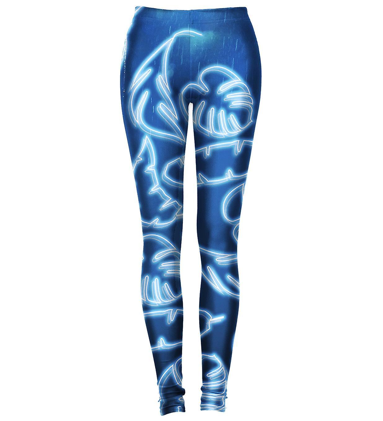 Mr Gugu & Miss Go Mr. Gugu Miss Go Neon Blue Leggings L