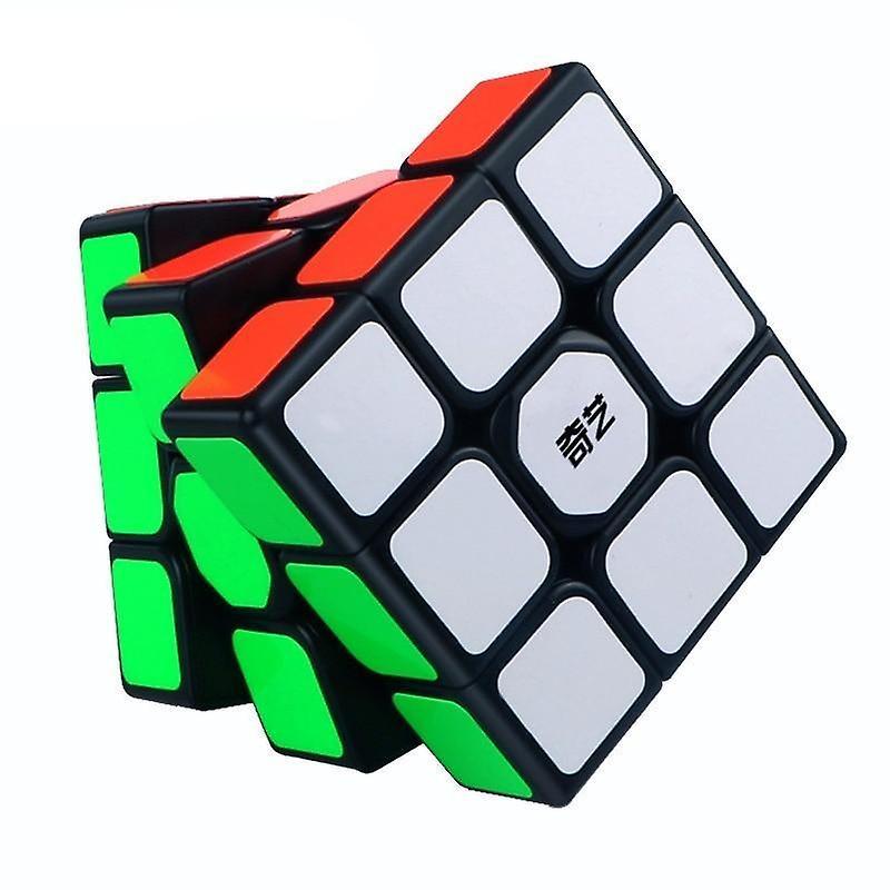 Slowmoose Magic, Speed Cubes Puzzle- Neo Cube, Magico Sticker Toy QiHang Black