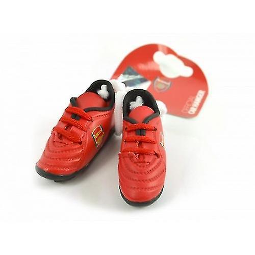 Arsenal FC Official Football Boots Car Mirror Hanger Red/Black One Size