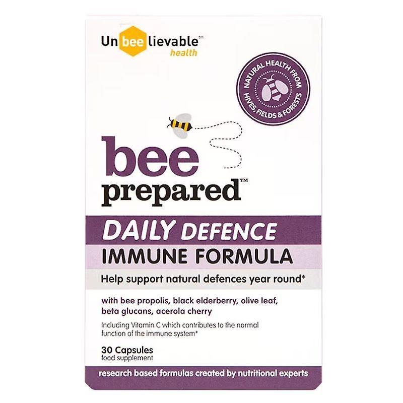 UnBEElievable Health Bee Prepared Daily Defence Immune Formula Capsules 30 (BEE04)