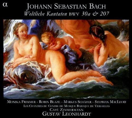 Alpha Productions Gustav Leonhardt - Secular Cantatas  [COMPACT DISCS] USA import