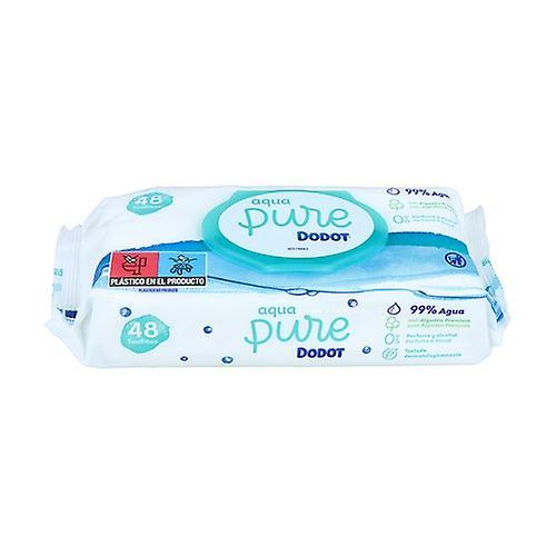 Dodot Aqua pure baby wipes 48 units