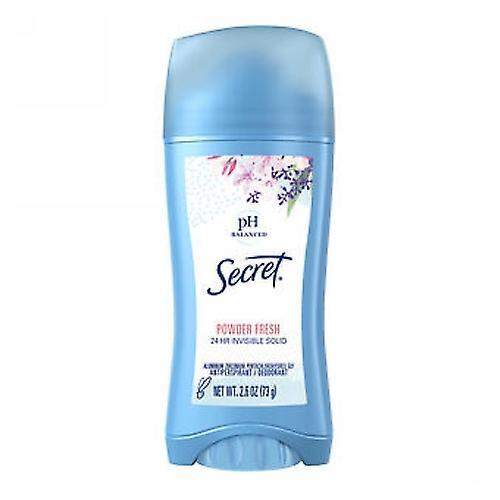 Secret  Anti-Perspirant Deodorant Invisible, Solid Powder Fresh 2.6 oz (Pack of 1)