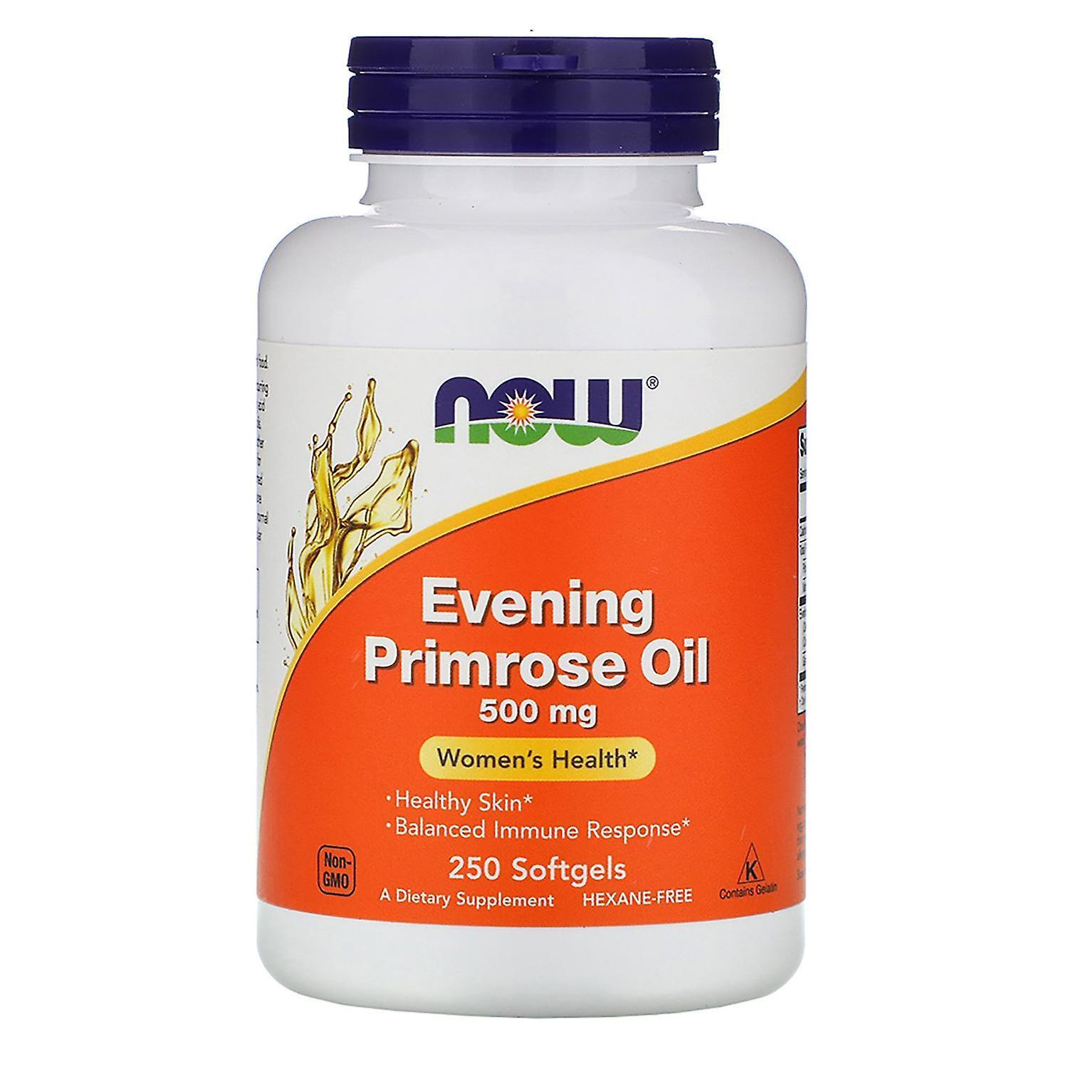 Now Foods, Evening Primrose Oil, 500 mg, 250 Softgels