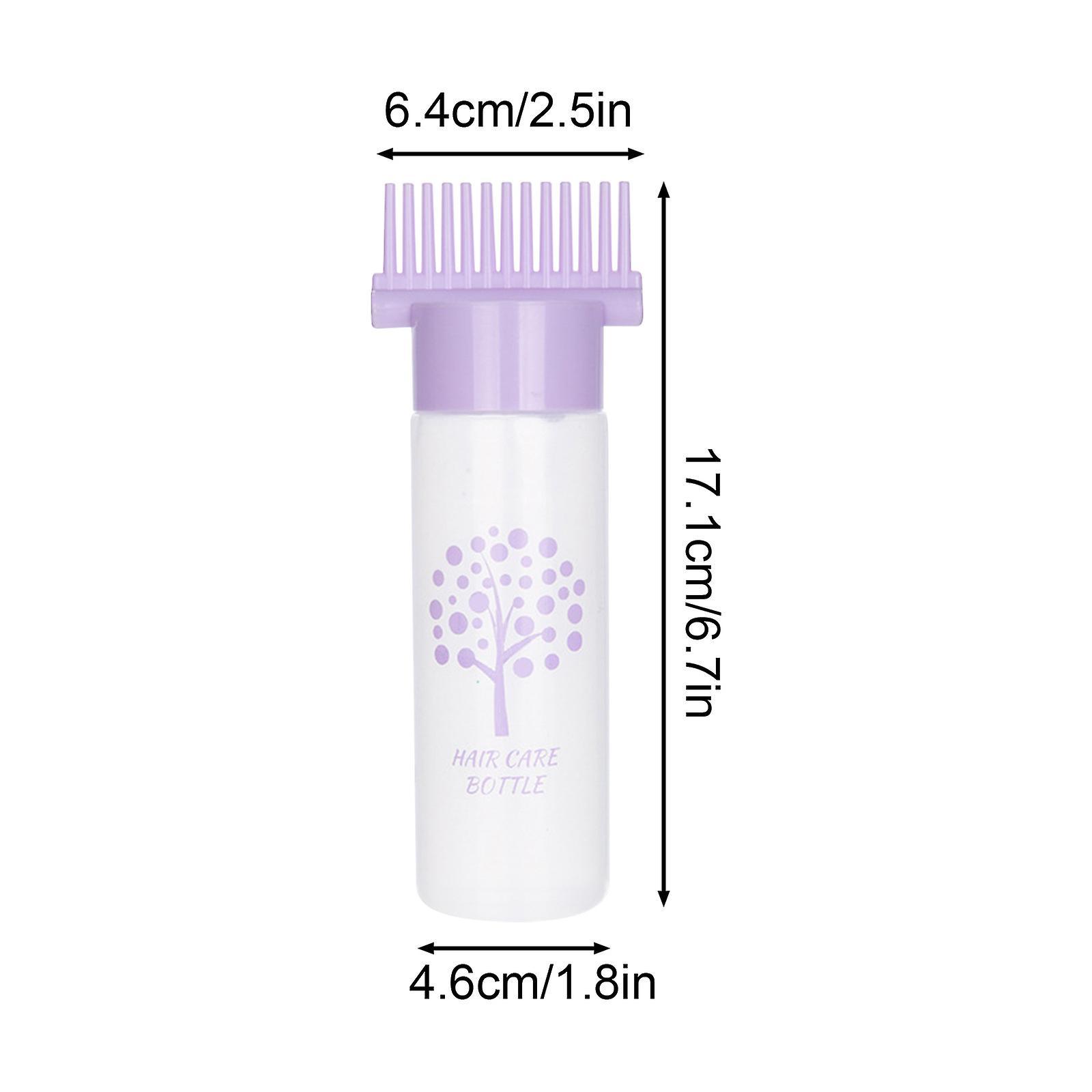 Fruushop Hair Gel Bottle Hair Oil Applicator Hair  Applicator Bottle Scalp Oil Applicator  Comb Applicator Bottle Used for Hair B