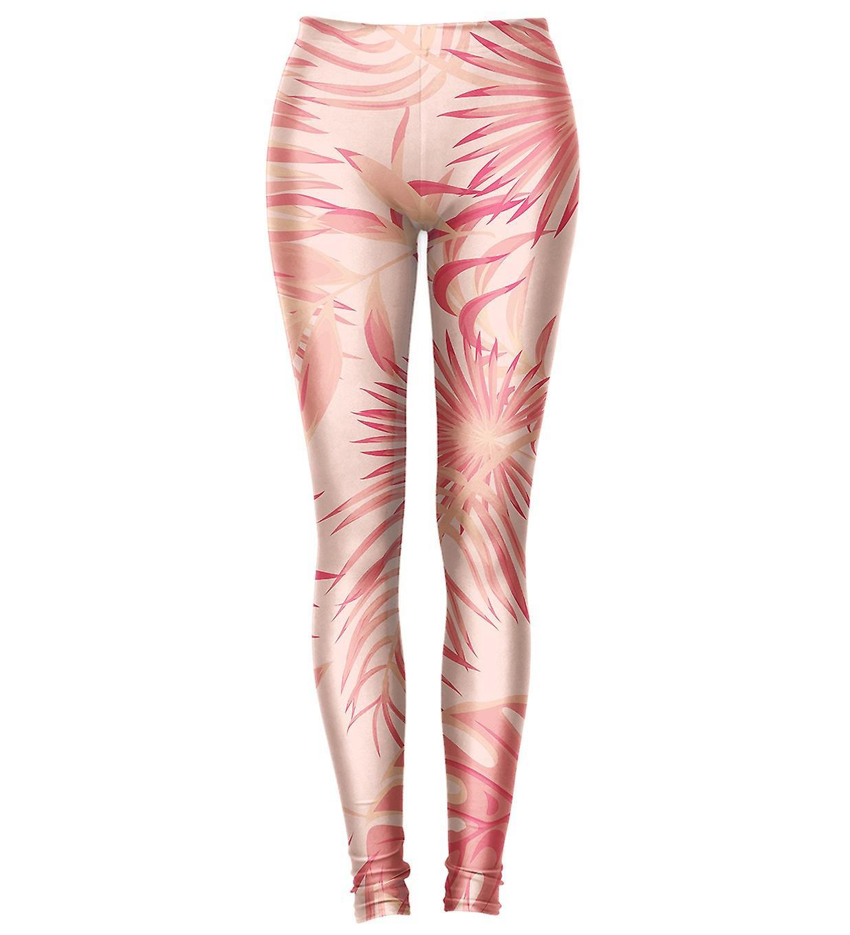 Mr Gugu & Miss Go Mr. Gugu Miss Go TROPICAL PINK LEGGINGS XL