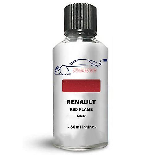 Auto Car Specialist Touch up paint for renault captur red flame nnp stone chip brush