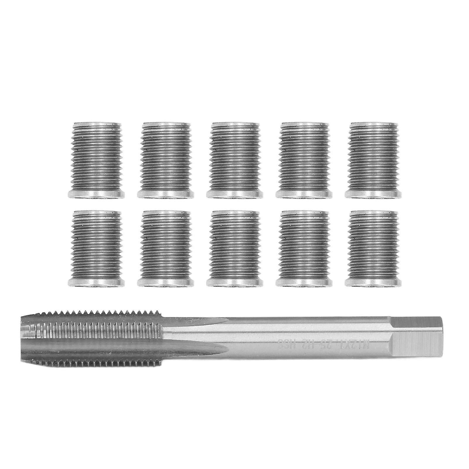 Gift Spark Plug Thread Repair Tool M10x1.25 Bolt M12x1.25 Tap Auto Accessories Hardware Kit