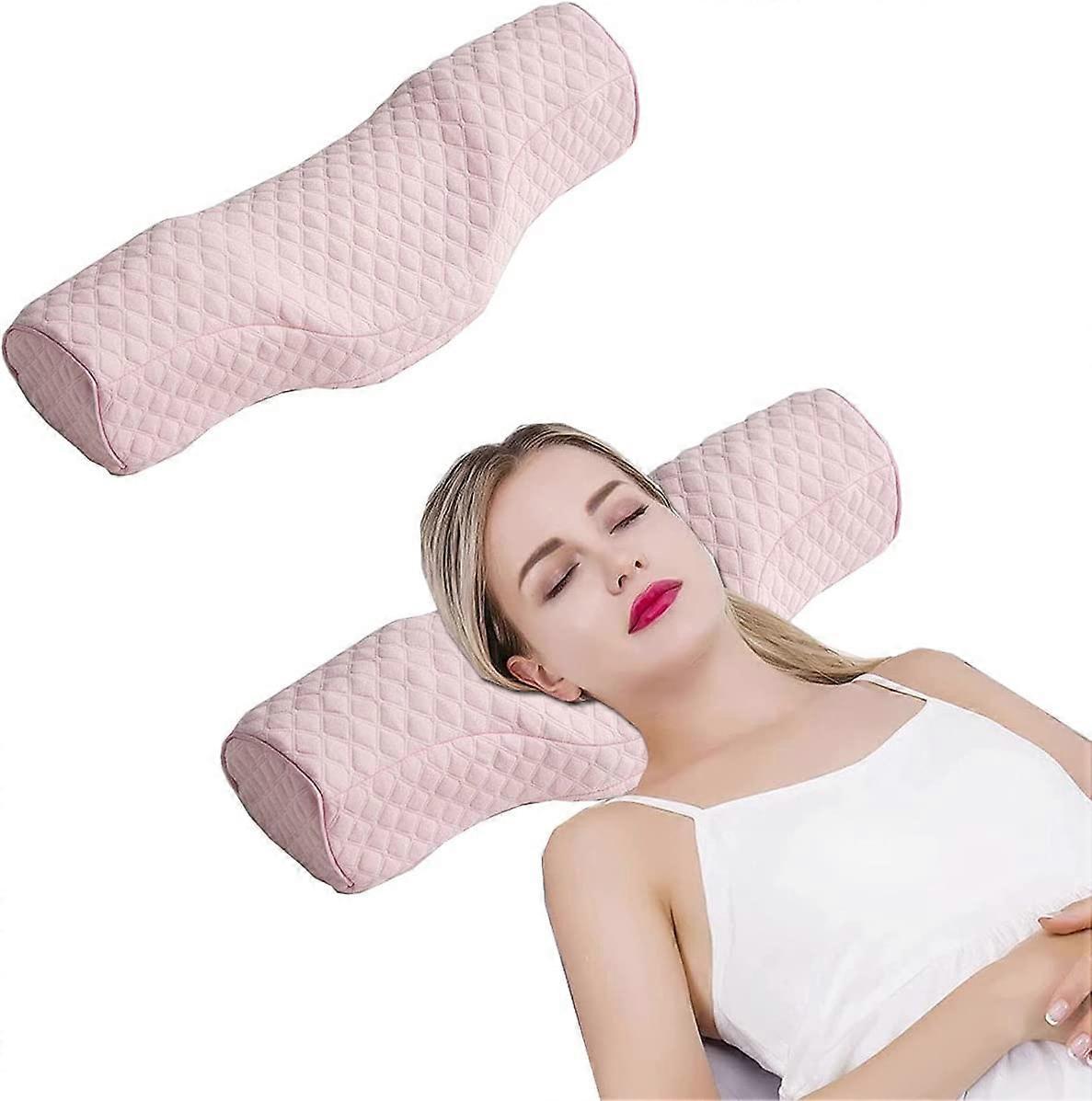 Tinor Cervical Neck Pillow for Sleeping , Memory Foam Neck Roll Pillow for Stiff Neck Pain Relief, Neck Support Pillow