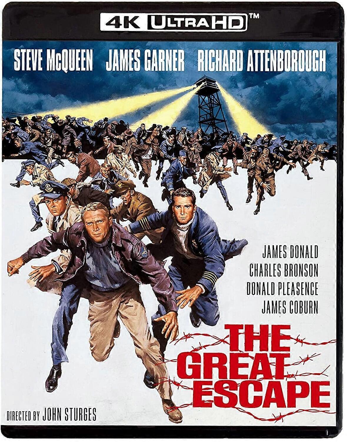 GREAT ESCAPE (1963) The Great Escape  [ULTRA HD BLU-RAY REGION: A USA] 2 Pack USA import