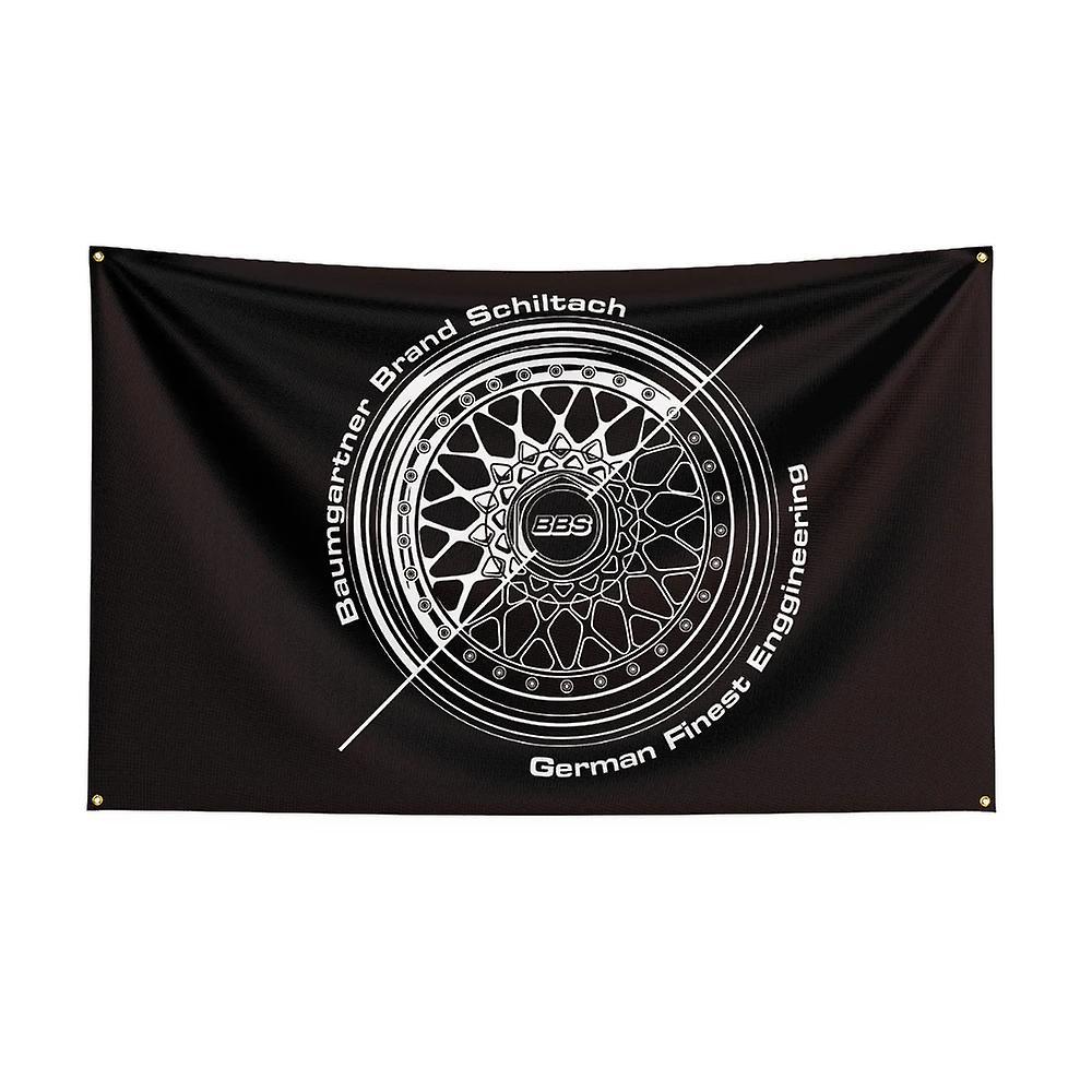 Bolongking 3X5 FT BBS bendera Polyester dicetak Auto Parts Banner untuk dekorasi A2 60x90 cm