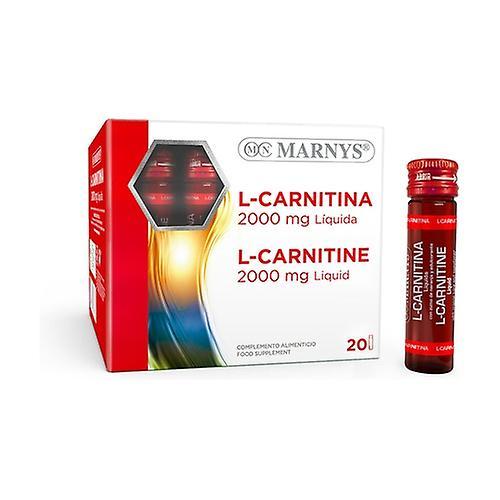 Marny's L-Carnitine 20 vials of 11ml