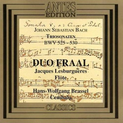 Antes J.S. Bach - Trio Sonatas BWV 525-530  [COMPACT DISCS] USA import