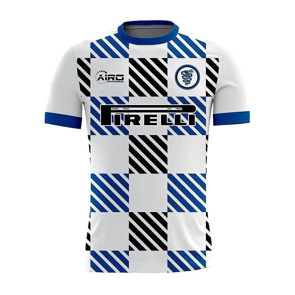 Airo Sportswear Nerazzurri Milan 2024-2025 Away Concept Football Kit (Airo) White 3XL