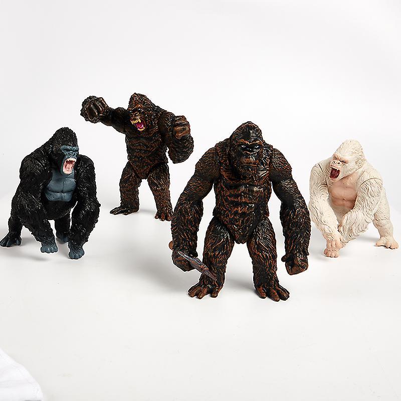 Unbrand King Kong Action Figure Figurine Figure Collection Action Figure Model Toy Gift Black 1Pc