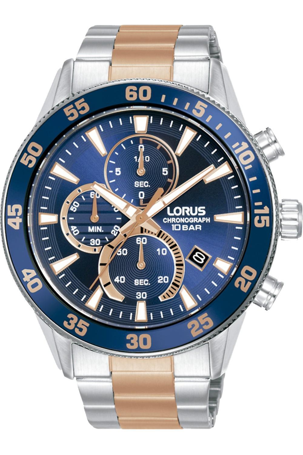 Lorus sport man Analog Men's Watch Quartz with Stainless Steel Bracelet RM329JX9