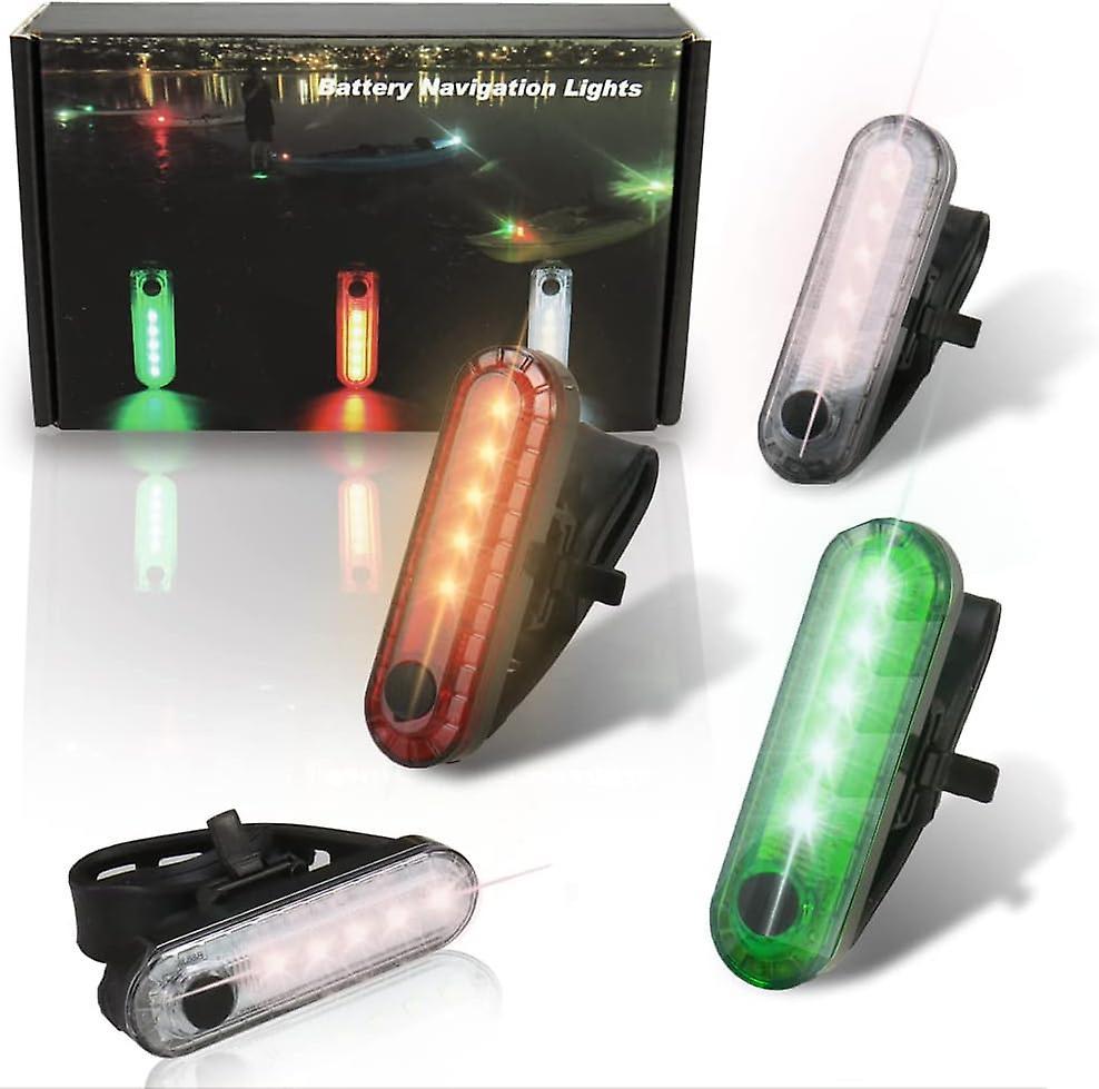 Taiyuan Kayak Navigation Lights Stern Lights Battery Operated, Waterproof Kayak Lights For Night Kayaking, Paddle Board Lights