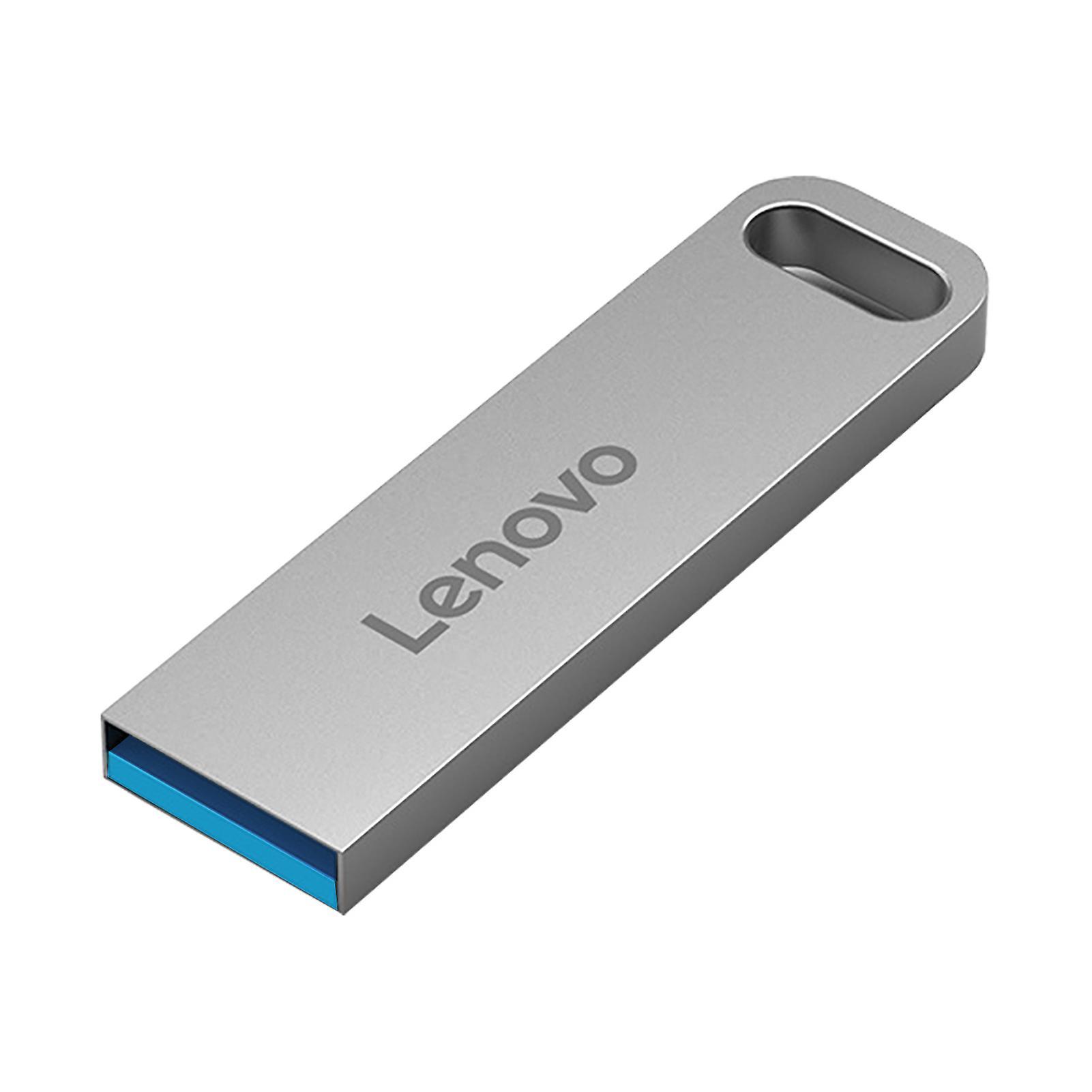 Hislaves Lenovo SX1 USB Flash Stick Fast Transmission Large Memory Support Hot Swap USB3.0 4/8/16/32/64/128GB Flash Silver 32GB