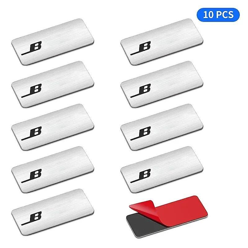 Car Badge 10pcs Auto Aluminum 3D Metal Pin BOSE harman kardon Hi-Fi Speaker Audio Stereo Labeling Decorate Sticker Badge Emblem Decals 2-pin harman...