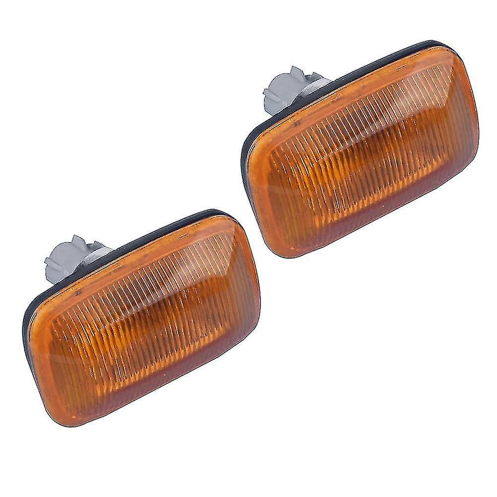 2pcs Fender Turn Signal Side Marker Lamp Light For Land Cruiser 80 1990-1997 100 1998 - 2004 2005 2 XiXi