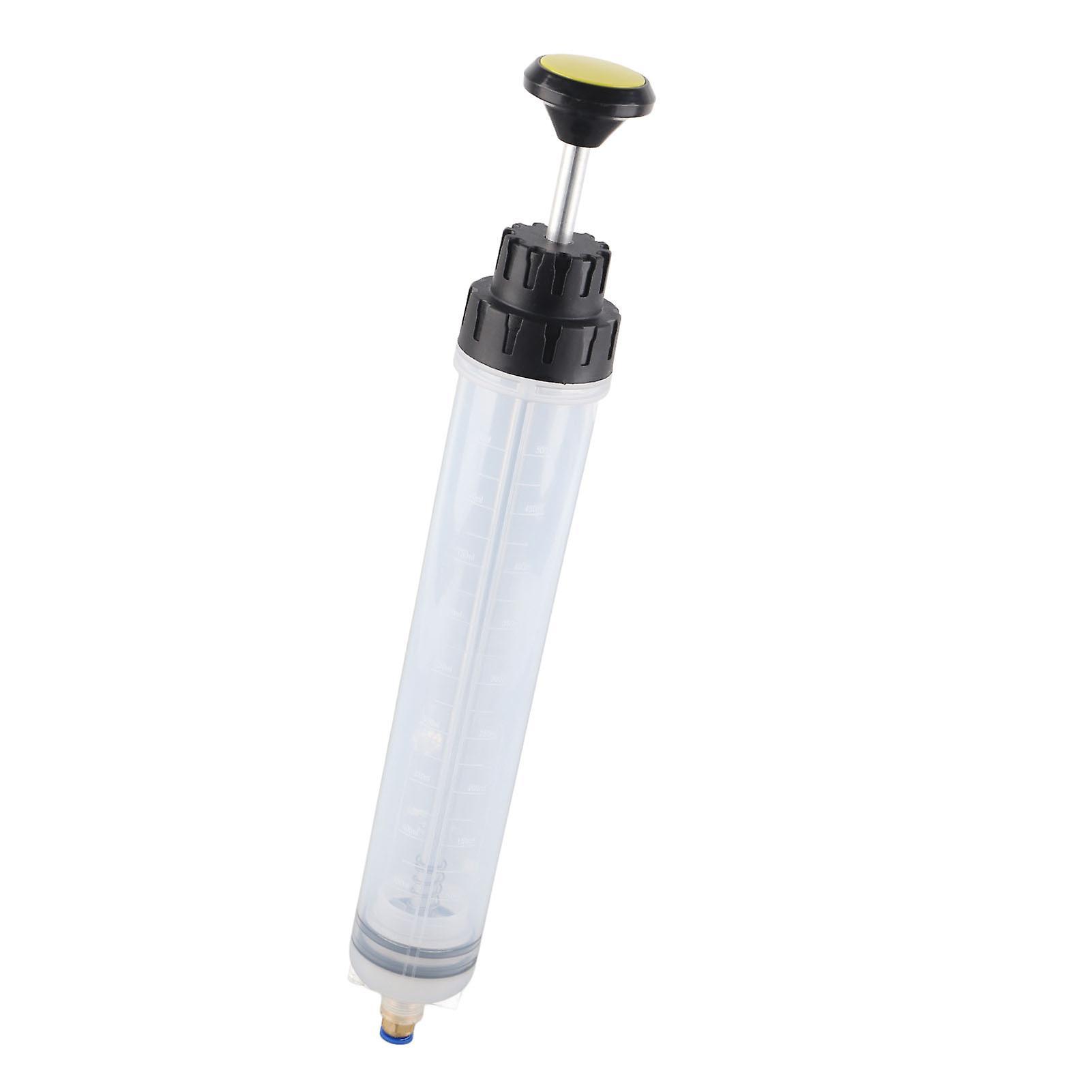 Aespa 500ml Oil Extractor Pump Manual Fluid Changer Extraction Filling Syringe for ATV Boat Agricultural Equipment