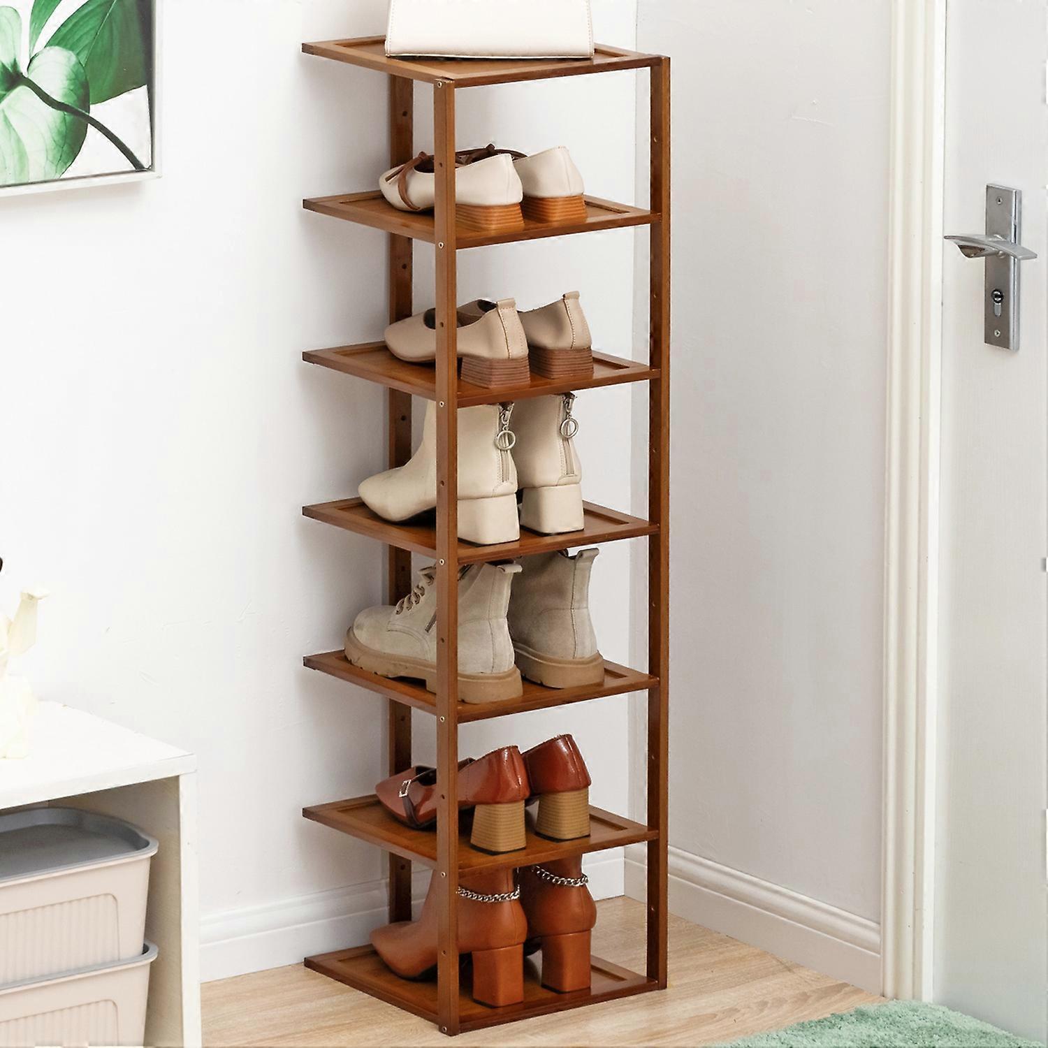 Living And Home Livingandhome 7 Pairs Shoe Rack Organizer