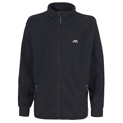 ek Wholesale Mens trespass bernal heavyweight zip fleece Black M