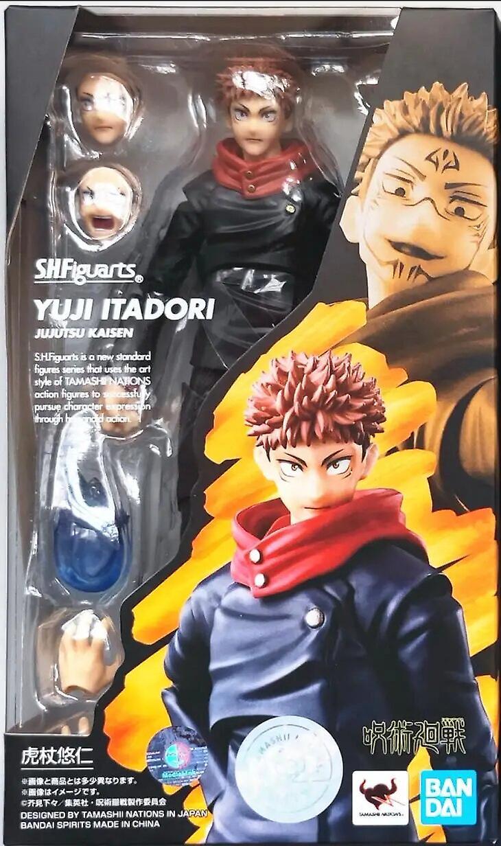 Jiechannel Shfiguarts Anime Jujutsu Kaisen Figure Gojo Satoru Itadori Yuji Fushiguro Megumi Kugisaki Nobara Model Toy Dolls With retail box