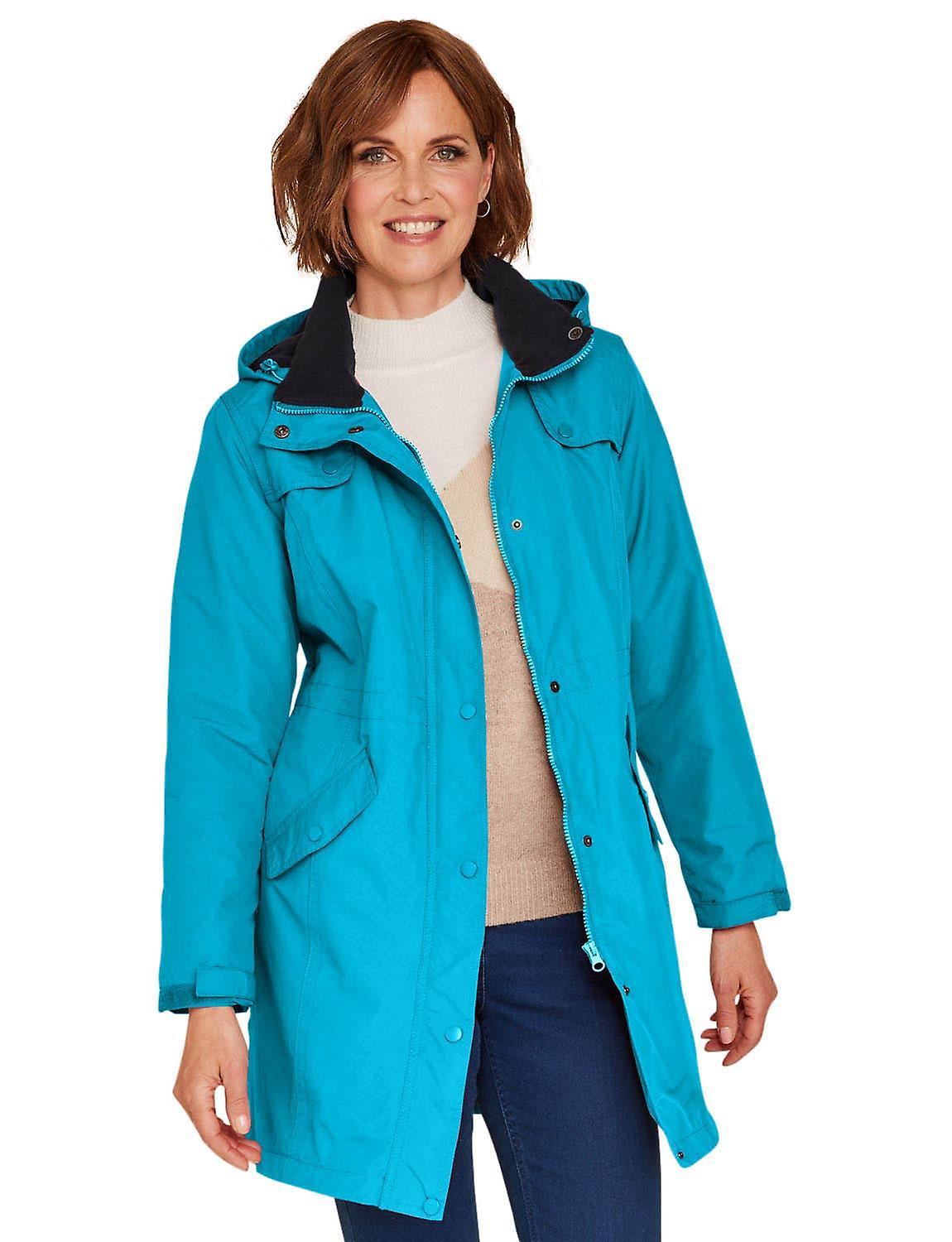 Fleece Lined Waterproof Fabric Jacket 36 Inches