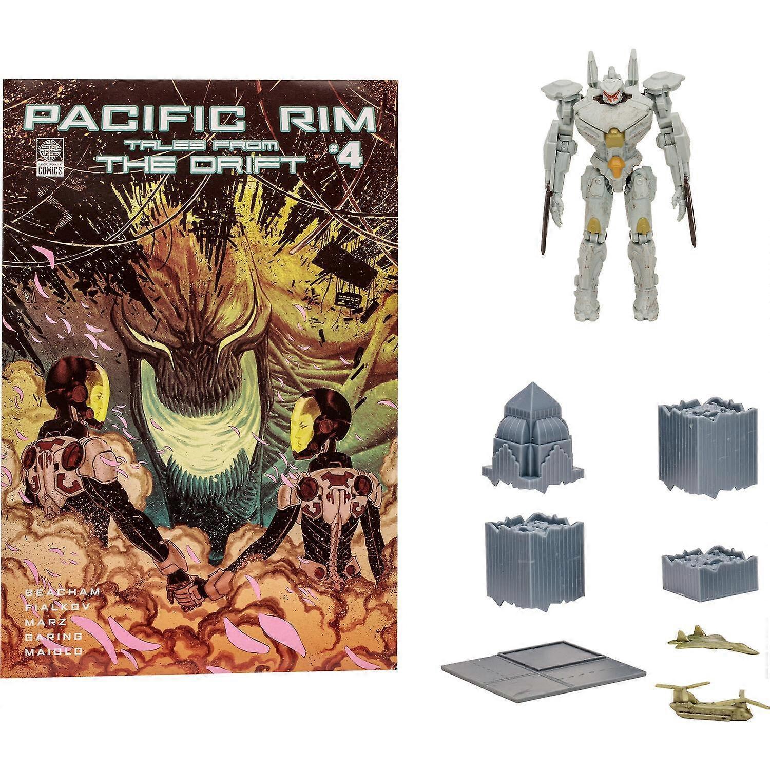 McFarlane Toys McFarlane - Pacific Rim - 4" Striker Eureka (Jaeger) Figure Playset & Comic  [COLLECTABLES] Action Figure USA import