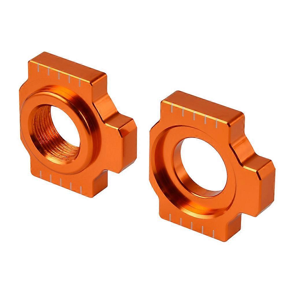 Redkid Axle Blocks Chain Adjuster For KTM 790 950 990 1050 1190 Adventure 1290 Super Adventure R S T 790 1090 1190 Adventure R 990 LC8 Orange CHINA