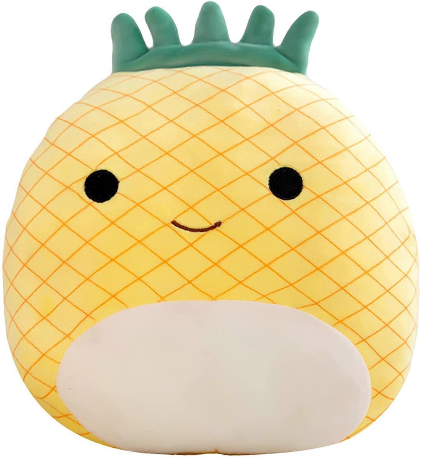 Tinor Plush Toys 11" - Ultrasoft Stuffed Fruit or Animal Plush Toy, Soft Plush Doll Hugging Plush Pillow(Pineapple)