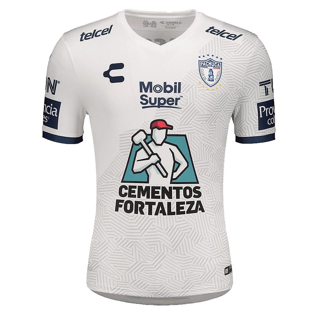 Charly 2020-2021 Pachuca Away Shirt White Large Adults