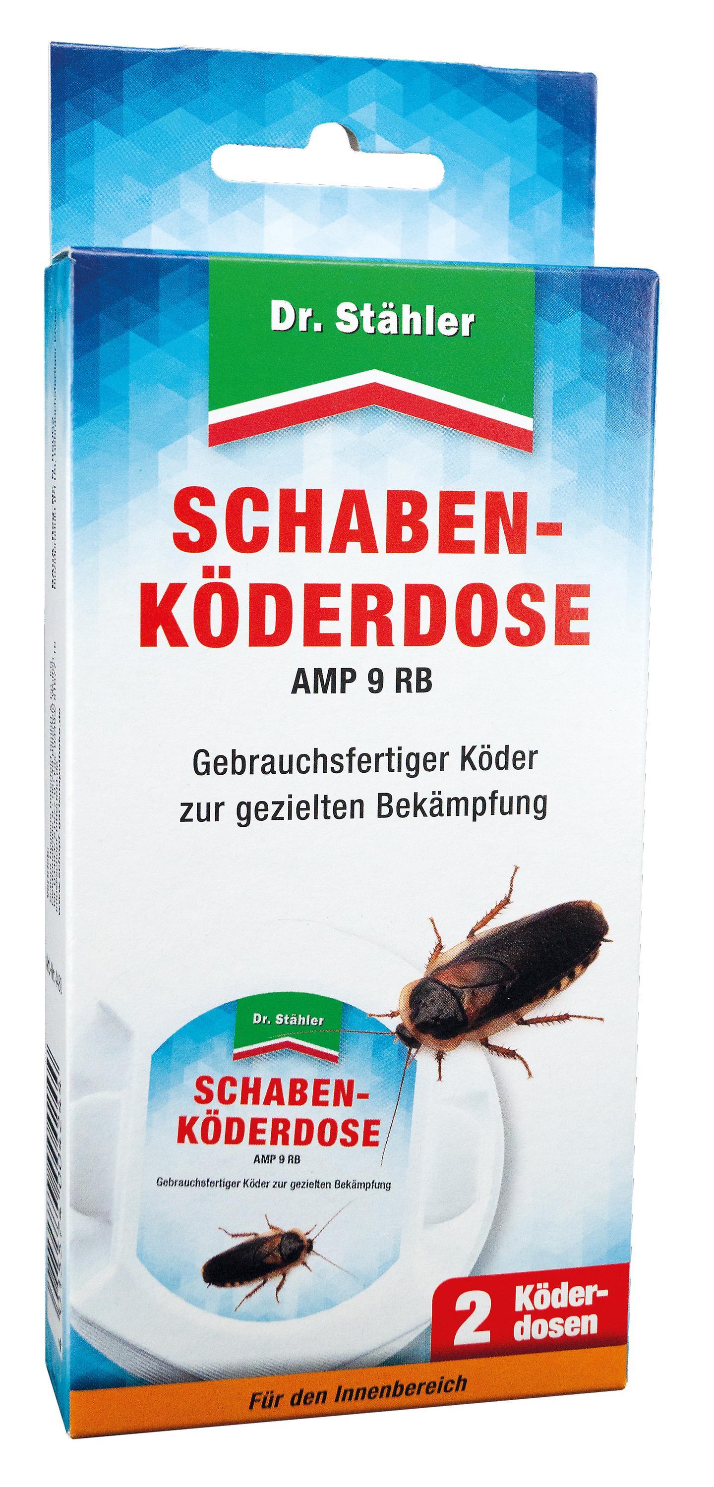 DR. STÄHLER cockroach bait box, 2 pieces