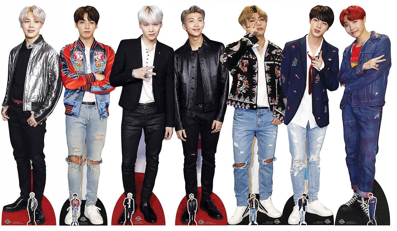 BTS Bangtan Boys Cardboard Cutout / Standee set of 7