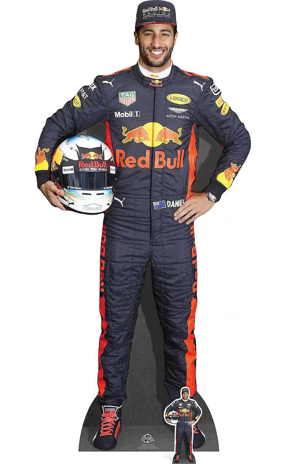 Formula 1 Cutouts Daniel Ricciardo motor sport Racing Driver Cardboard Cutout / Standee