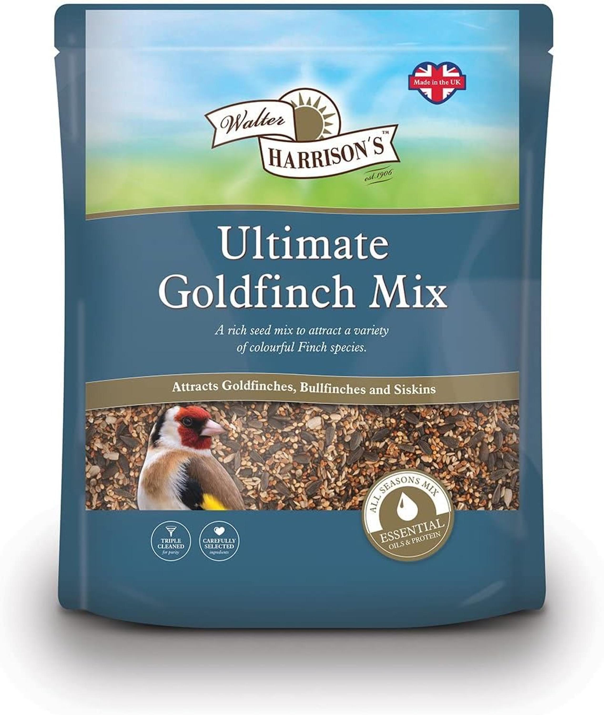 Walter Harrisons Harrisons Ultimate Goldfinch Mix Bird Food 2kg