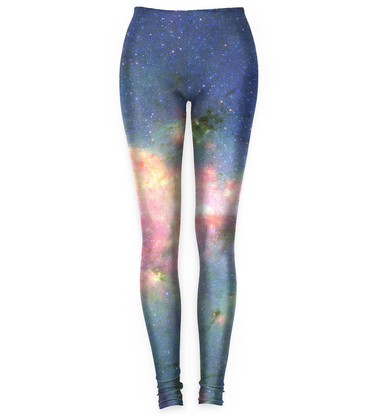 Mr Gugu & Miss Go Mr. Gugu Miss Go Green Nebula Leggings XS