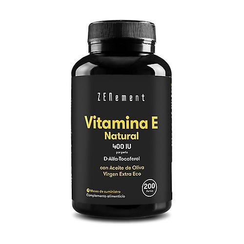 Zenement Natural Vitamin E 200 softgels