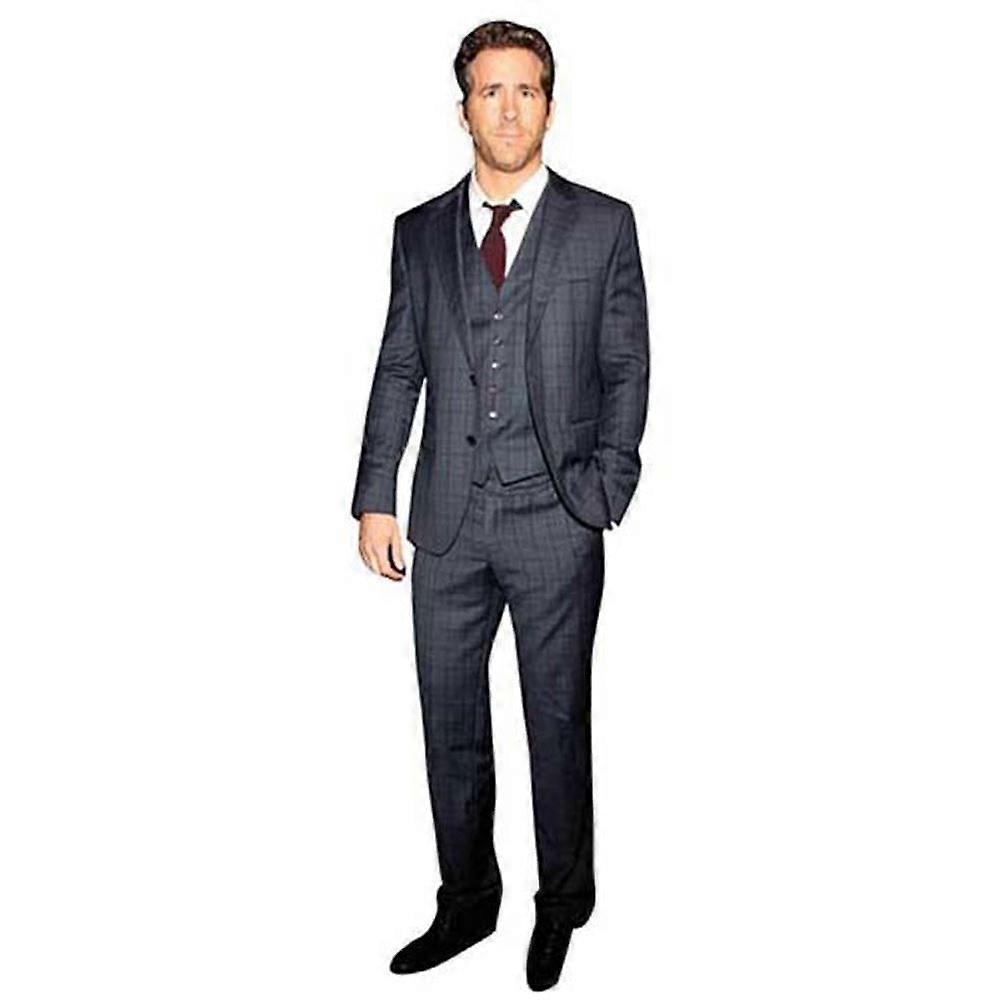 Celebrity Cutouts Ryan Reynolds Cardboard Cutout (lifesize OR Mini size). Standee. Stand Up. Life Size Cutout