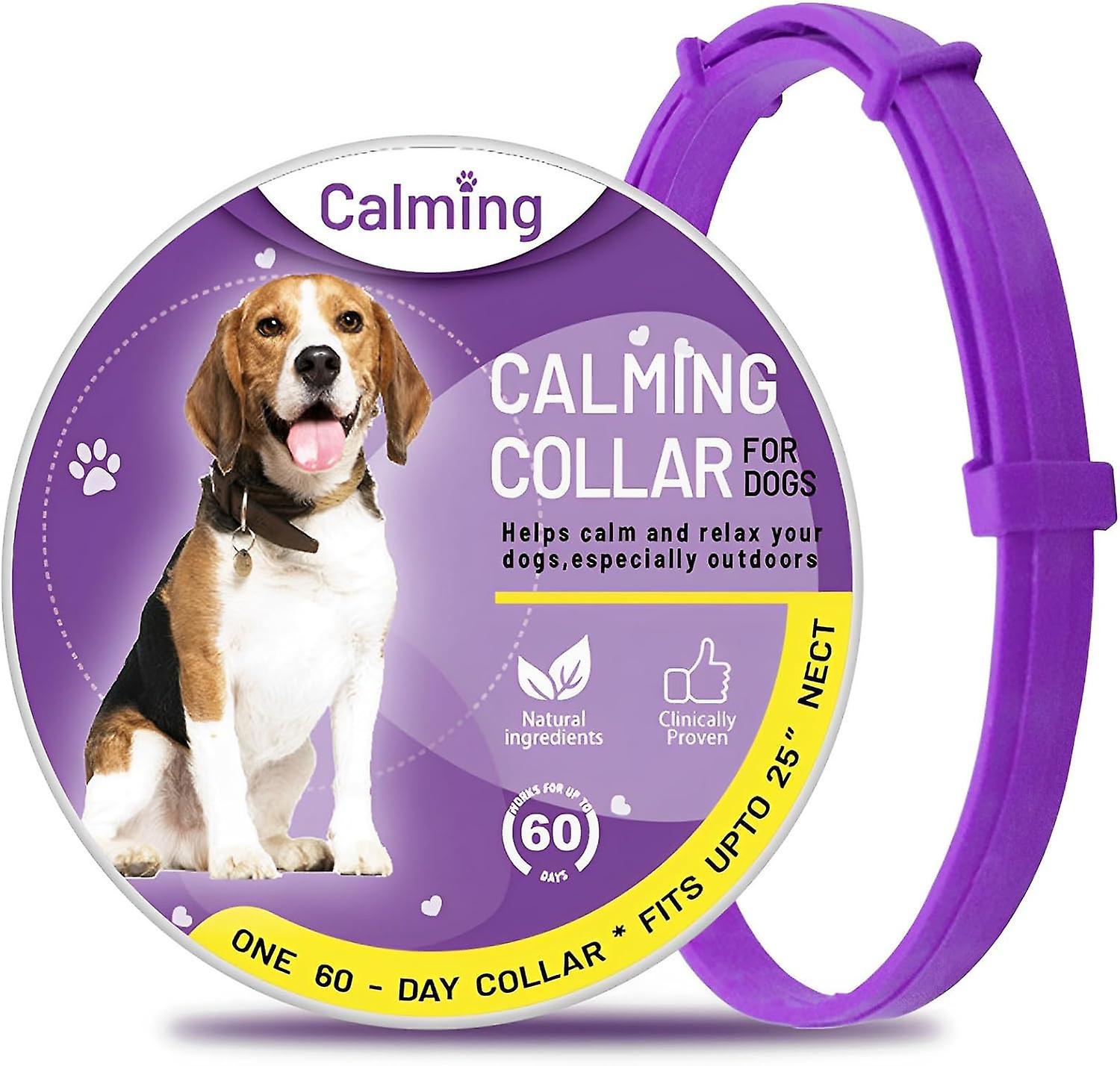 Heyone Calming Collar For Dogs 27.5 Inches, Adjustable Dog Calming Collar Anxiety Relief & Anti Stress Dog Calming Up To 60 Days Pheromone