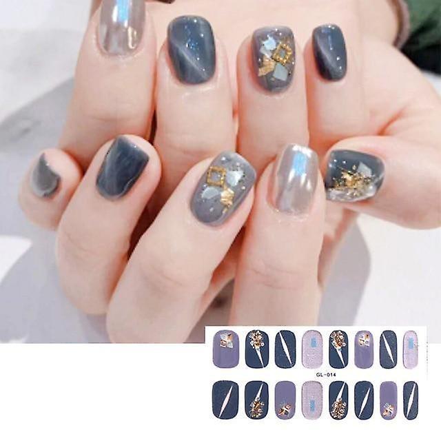 Slowmoose Glitter Series Powder Sequins Fashion Nail Art Stickers- Manicure Nail Polish GL014