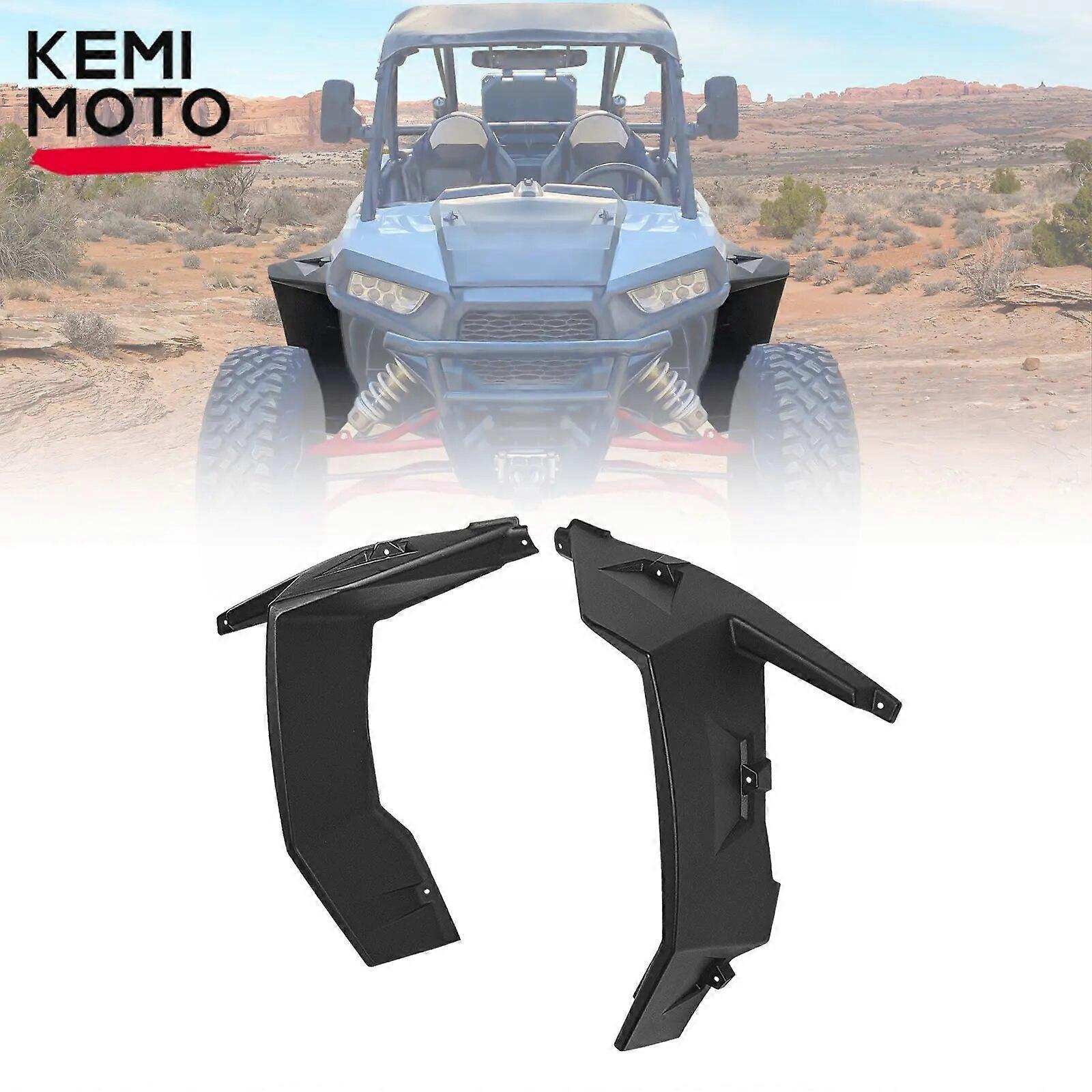 Carrep #2881985 Front Fender Flares Compatible With Polaris Rzr Xp 1000 / Turbo/s 1000/900 / 900 S 2014-2022 2023 Utv Accessories